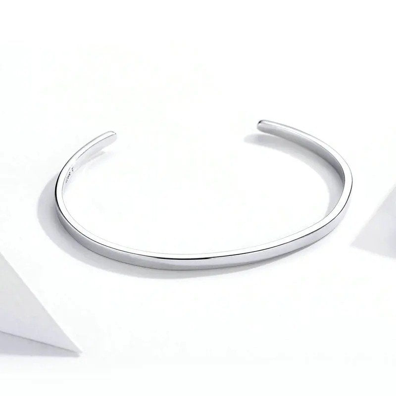 Engrave Courage Bangle Nothing is impossible Fashion 